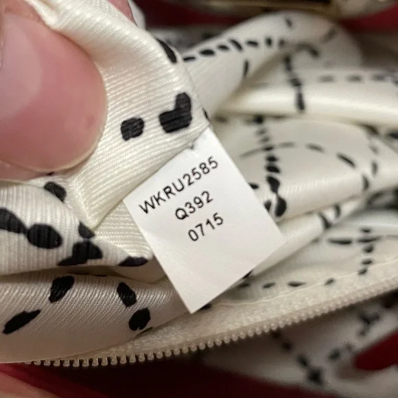 Kate Spade red leather Jamie Chrystie Street hobo shoulder bag - Picture 7 of 14